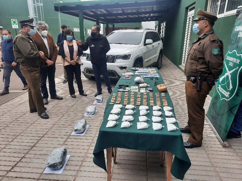 Millones En Drogas Incauta El Os De Carabineros En La Villa