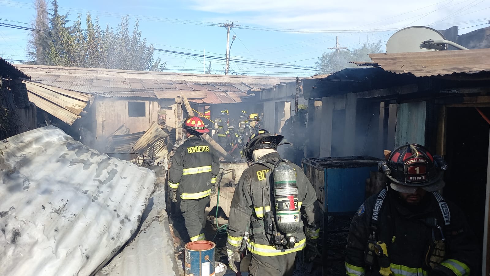 Recalentamiento de Salamandra habría provocado incendio que destruyó